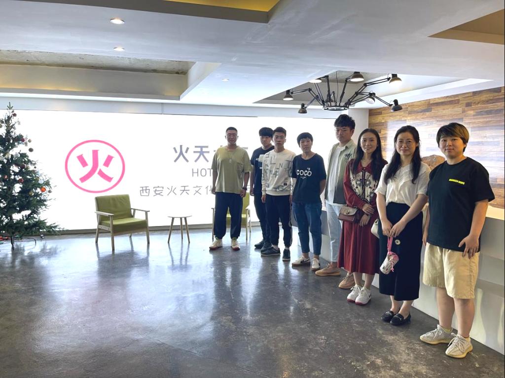 爱游戏app官方下载西安校区教研组赴企业看望顶岗实习生